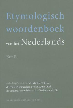 Etymologisch Woordenboek Van Het Nederlands