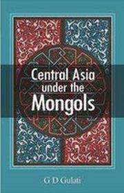 Central Asia under the Mongols