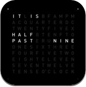 TIME IN WORDS - QLOCKTWO (iPhone / iPad)
