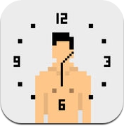 Numen Clock 裸男时钟 (iPhone / iPad)
