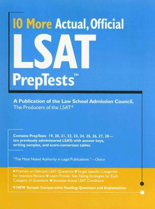 10 More Actual, Official LSAT PrepTests (Lsat Series)