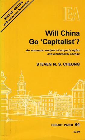 Will China Go Capitalist?