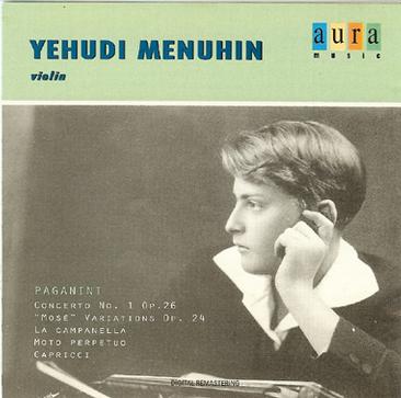 5 65959 2 YEHUDI…(约胡迪梅纽因演奏的帕格尼尼作品)(CD)