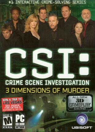 犯罪现场调查：谋杀的三维 CSI: 3 Dimensions of Murder