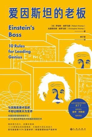 爱因斯坦的老板书籍封面