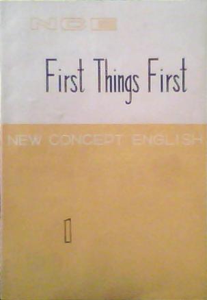 New Concept English 1, First Things First