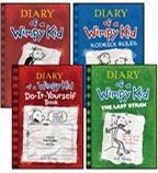 Diary of a Wimpy Kid Complete 4-Book Set