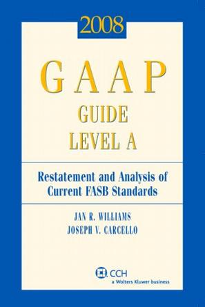 Gaap Guide Level A Combo 2008 Miller Gaap Guide