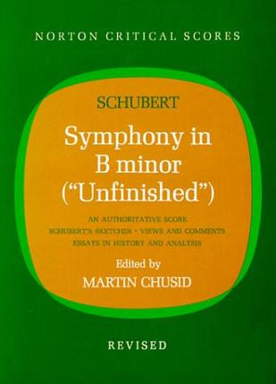 Symphony No 8 In B Minor Unfinished Revised Edition