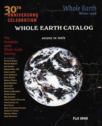 Original Whole Earth Catalog, Special 30th Anniversary Issue