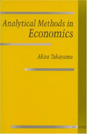 Analytical Methods in Economics