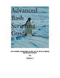 Advanced Bash Scripting Guide 5.3 Volume 1