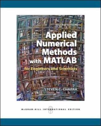applied numerical methods with matlab for engineers and scientists pdf
