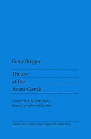 Theory Of the Avant-Garde