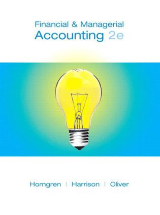 Financial Amp Managerial Accounting Student Value Edition
