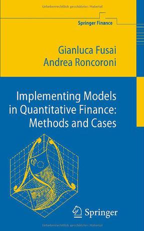 Implementing Models in Quantitative Finance