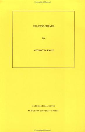 Elliptic Curves. (MN-40)