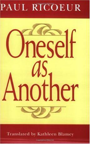 《Oneself as Another》txt，chm，pdf，epub，mobi电子书下载