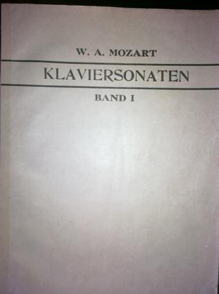 MOZART KLAVIERSONATEN - BAND I