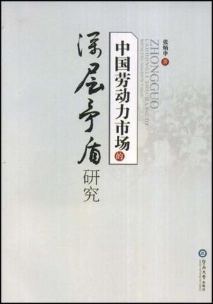 中国劳动力市场的深层矛盾研究