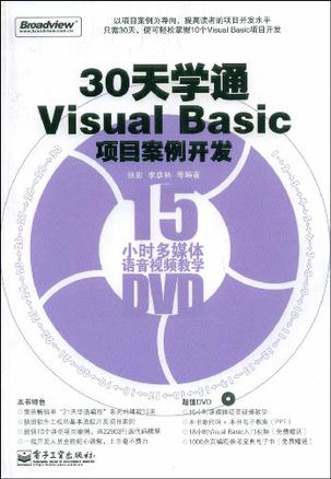 30天学通Visual Basic项目案例开发