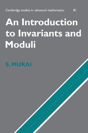 An Introduction To Invariants And Moduli Mukai Djvu