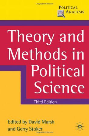 Theory and Methods in Political Science