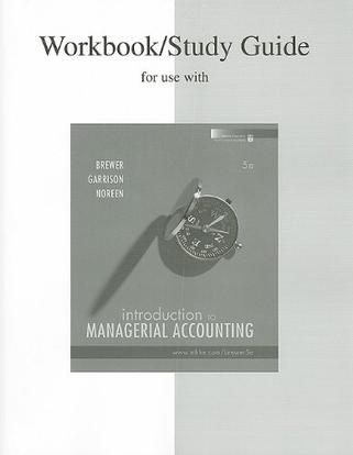 Study Guide Workbook To Accompany Intro To Managerial