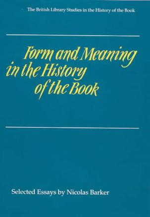 form and meaning in the history of the book selected essays Selected essays on political economy bastiat illustrates its meaning over and over again in a well-known french textbook of the history of economics adds in. form and meaning in the history of the book selected essays Selected essays on political economy bastiat illustrates its meaning over and over again in a well-known french textbook of the history of economics adds in.