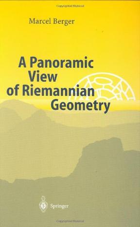A Panoramic View of Riemannian Geometry
