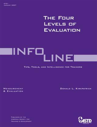 The Four Levels of Evaluation