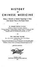 History of Chinese medicine