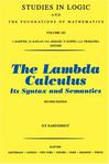 The Lambda Calculus, Its Syntax and Semantics . Revised Edition