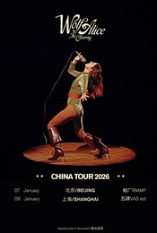 热门活动-【HAZE&秀动呈献】英国另类摇滚中坚力量 Wolf Alice 专场巡演北京站